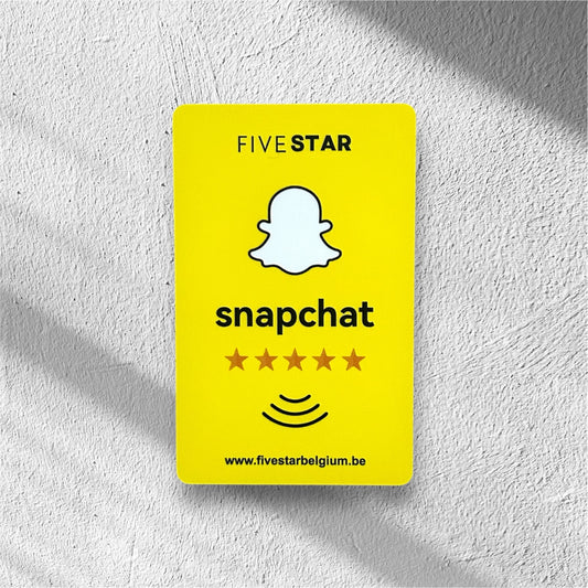 SNAPCHAT NFC CARD